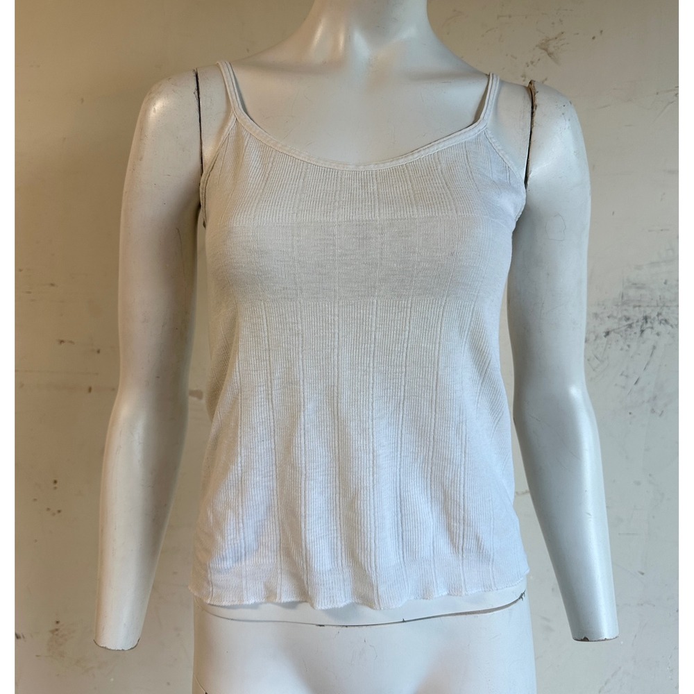 1950s Penneys Gaymode Cotton Ribbed Tank Top Vintage 1950s 1960s